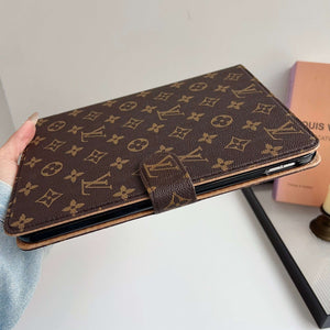 Stylish Leather Monogram iPad Case Small Printing-CYLV111