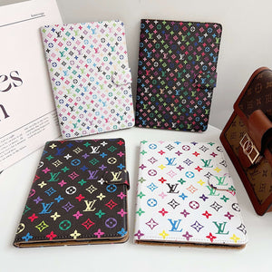 Refined Leather Monogram iPad Case Small Printing-CYLV109