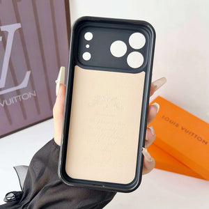 Premium Leather Monogram iPhone Case (Magsafe) For iPhone 17 Series-CYLV059