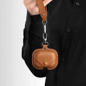 Leather Cowhide AirPods Case-BC25008 Burycase