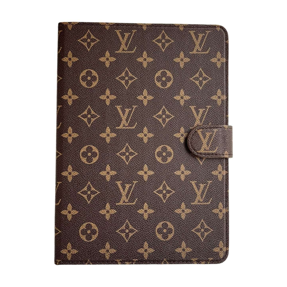 Stylish Leather Monogram  iPad Case Small Printing-CYLV111
