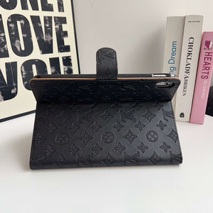 Classic Monogram  iPad Case Black Printing-CYLV108