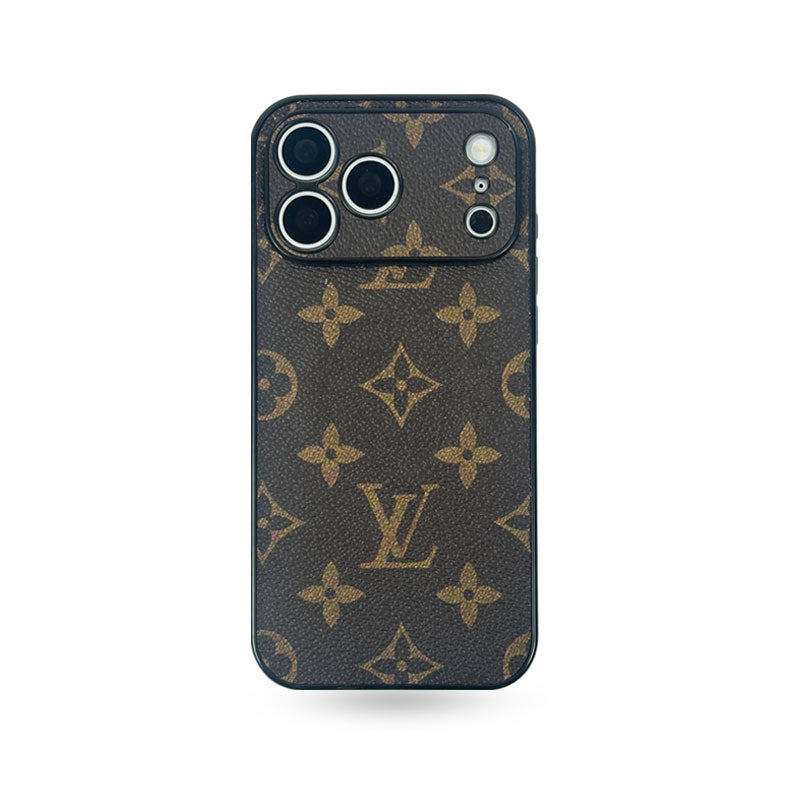 Classic Leather Monogram Magnetic iPhone Case（Compatible With Magsafe）For iPhone 17 Series-CYLV034